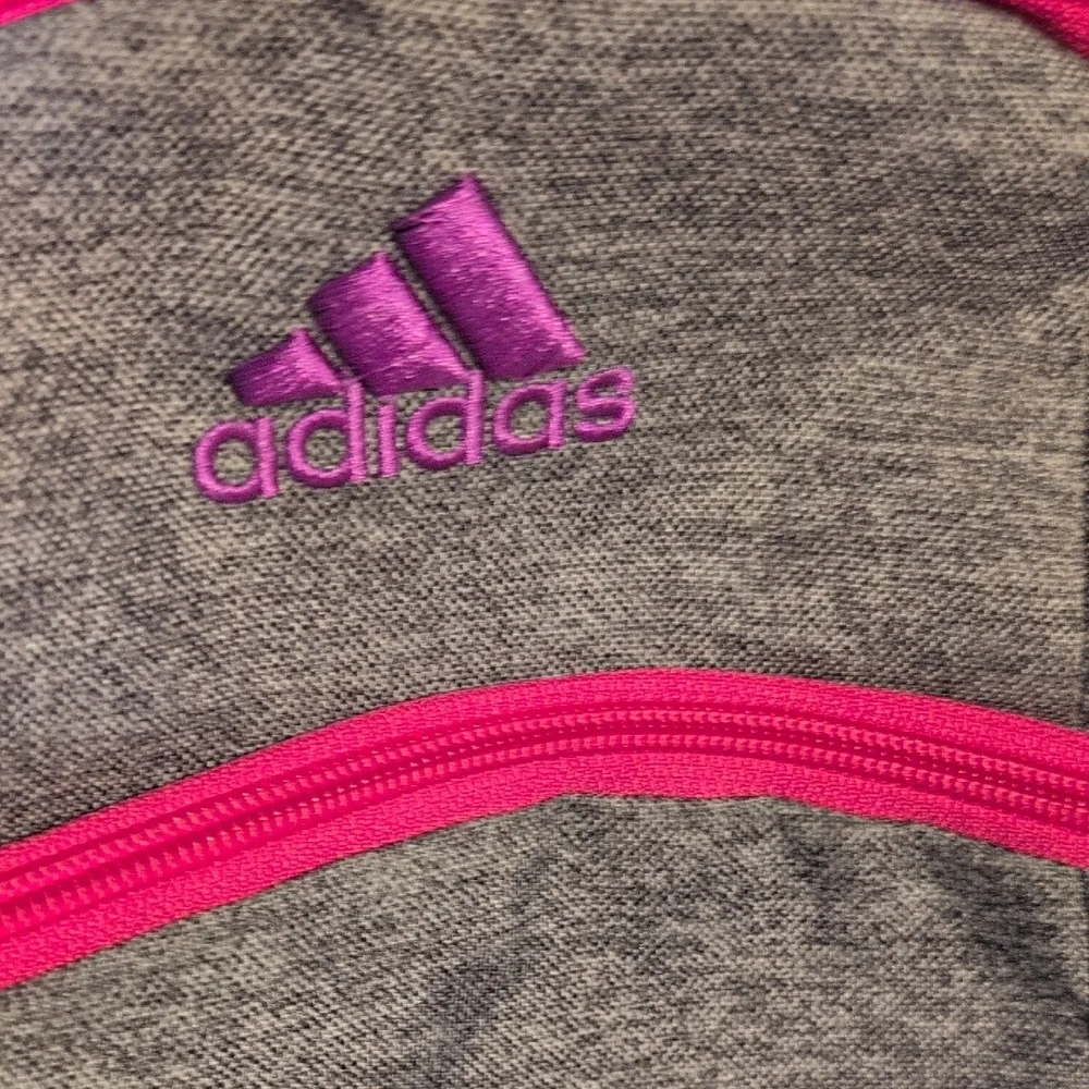 Adidas Charcoal and Magenta Backpack - Picture 2 of 16